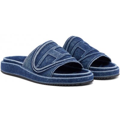 ŠĽAPKY DIESEL OVAL D SA-SLIDE D OVAL SANDALS modrá 43