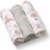 BabyOno Plienky mušelínové Super soft Šedá 3 ks