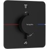Hansgrohe ShowerSelect Comfort Q vaňová/sprchová batéria podomietková s termostatom čierna 15583670