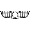 KITT Front Grille suitable for Mercedes ML-Class W166 (2012-2014) GT-R Panamericana Design Black Chrome