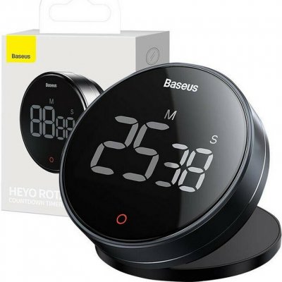 Baseus Heyo Pro Červenáačný časovač Elektronický časovač sivý (Fmds000013)