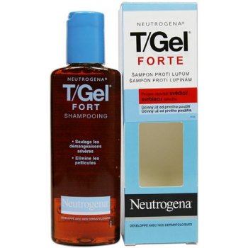 Neutrogena T/Gel Forte šampón proti lupinám pre suchú pokožku hlavy so sklonom k svrbeniu pre suchú svrbiacu pokožku hlavy Anti-dandruff Shampoo 125 ml