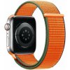 Remienok Eternico Airy pre Apple Watch 42mm / 44mm / 45mm / Ultra 49mm Coral Orange and Brown edge (AET-AWAY-COORB-42)