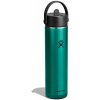 Hydro Flask 24 Oz Lightweight Wide Flex Straw Cap 710 ml zelená lesk