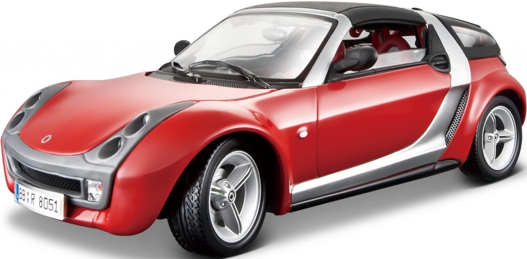 Bburago smart roadster Coupe červená 1:18 od 31,92 € - Heureka.sk