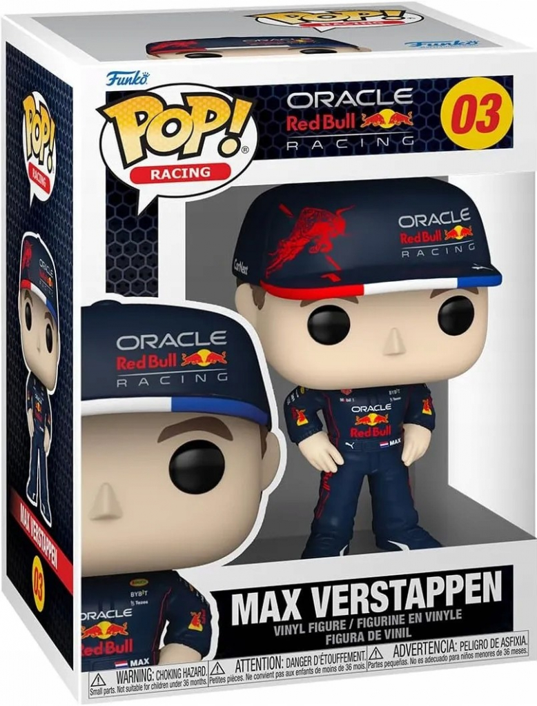 Funko Pop! 03 Racing Formula One Max Verstappen