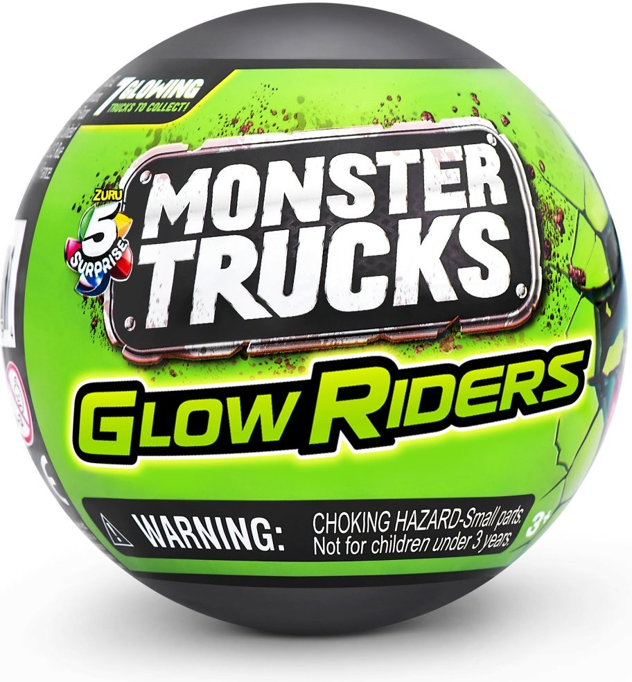 ADC Blackfire Zuru 5 Surprise: Monster Trucks Glow Riders