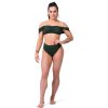 Plavky Nebbia Miami retro bikini - top 553 dark green S