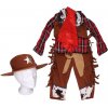 Set karneval - cowboy M 110-120 cm