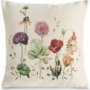 Eurofirany, Kvetinová gobelinová obliečka na vankúš, Nat 1239 - 45 x 45 cm