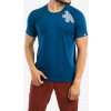 Lezecké tričko Ocun Bamboo T Blossom - blue opal