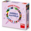 Dino Poznej vlajky: Amerika a Austrálie