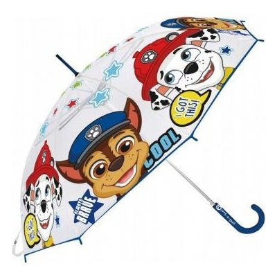 Paw patrol Happy PW13878 deštník dětský holový modrý