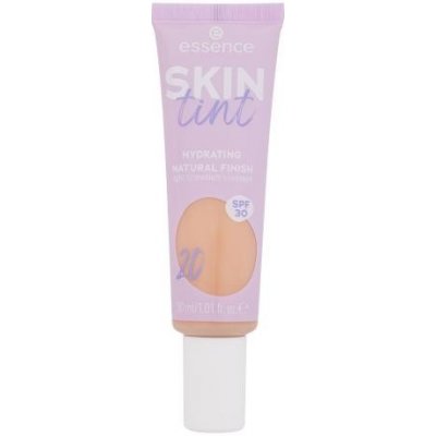 Essence Skin Tint Hydrating Natural Finish SPF30 ľahký hydratačný make-up 20 30 ml