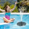 Plávajúca solárna fontána do jazierka | Deminas