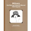 Millinery Hat Making Patterns Manual 1925 Reprint