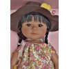 Realistická panenka - holčička - indiánka od firmy D´nenes (Marieta - velikost 34 cm)