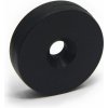 Neodymový kruhový magnet Ø 32/12-6 mm, v. 10 mm, vodotesný v plaste, M6, sila 10 kg