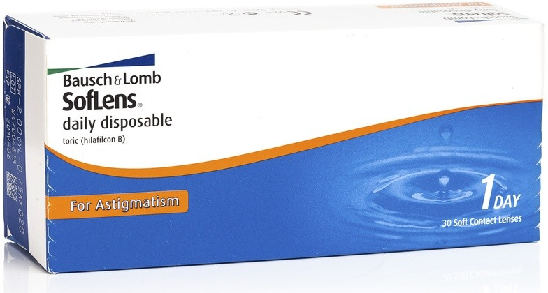 Bausch & Lomb SofLens Daily Disposable for Astigmatism 30 šošoviek