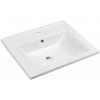 AQUALINE - ZUNO 55 keramické umývadlo nábytkové 55x45cm, biela 9055