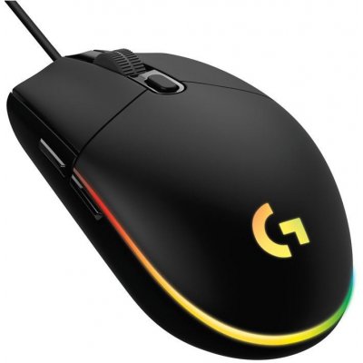 myš Logitech G102 2nd Gen LIGHTSYNC Gaming Mouse - BLACK, USB 910-005823