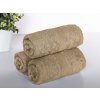 XPOSE® Froté uterák VERONA 3ks - kavový 30x50 cm, Froté