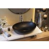 Aquatek ELIA BLACK oválne keramické umývadlo 58,7 × 16 × 42,6 cm A15147577