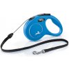 Flexi New Classic lanko S 5 m max. 12 kg modré