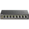 D-Link DGS-1008P 8x 1000 Desktop Switch, 4PoE port DGS-1008P/E