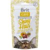 Brit Care Cat Snack Shiny Hair Losos pochúťka polomäkké doplnkové krmivo pre mačky 50 g