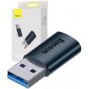 Baseus Ingenuity redukcia USB-A na USB-C M/F, modrá ZJJQ000103