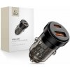 NABÍJAČKA DO AUTA TECH-PROTECT CC03 2-PORT CAR CHARGER PD45W/QC3.0 Čierny