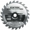 Extol Premium 8803225 | Pílový kotúč osadený tvrdokovom 185x3,2x20 mm, 24Z