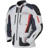 Bunda na motocykel Furygan Brevent 3 v 1 sivo-čierno-červeno-modrá Veľkosť: XL