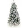 Umelý vianočný stromček 3D Jedľa Biela Exclusive 210 cm