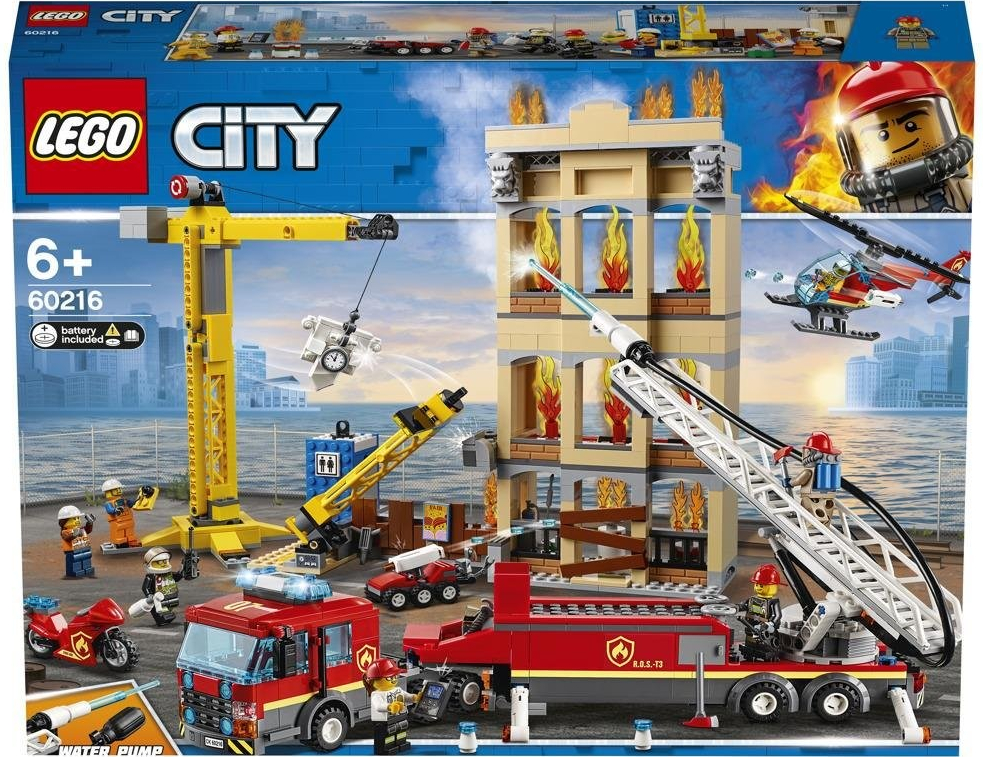 LEGO® City 60216 Zásah hasičov v centre od 136,5 € - Heureka.sk