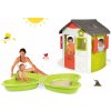 Smoby domček Jura Lodge a pieskovisko Motýľ