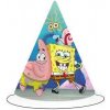 Papierové párty čiapočky Sponge Bob 6 ks