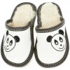 biele papuče PANDA