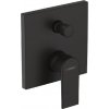 Hansgrohe Vernis Shape - Vaňová batéria pod omietku, matná čierna 71468670