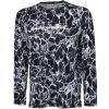 Prologic Tričko Night UV Long Sleeve T Shirt Black Waterprint