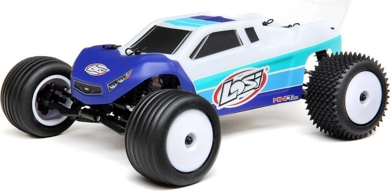 Losi RC autoMini-T 2.0 Brushless RTR modrá 1:18