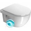 GSI CITY PRO závesné WC, Swirlflush, 35x52cm, biela ExtraGlaze 911611