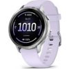 Garmin Venu® 4 - 41 mm Silver / Periwinkle silikonový řemínek