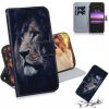 Peňaženkové kožené puzdro na Sony Xperia 1 - Lion