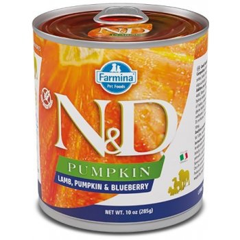 N&D DOG Pumpkin Adult Lamb & Blueberry 285 g