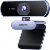 Webová kamera Ugreen 15728 USB webová kamera s mikrofónom (strieborná)
