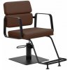 Gabbiano Porto hairdressing chair black chocolate