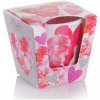 BARTEK CANDLES Vonná sviečka Flower hearts Secret garden 115g