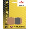Zadné brzdové doštičky / obloženie SBS Suzuki RM 250 1987 - 1988 směs RSI